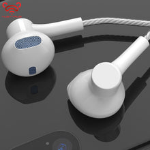 Load image into Gallery viewer, Original MUSTTRUE Brand 3.5mm connector in-ear Earphone With Microphone Super Stereo DJ 4D Sound Headset for iphone