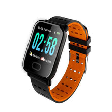 Load image into Gallery viewer, A6 Smart Watch with Heart Rate Monitor Fitness Tracker Blood Pressure Smartwatch Waterproof For Android IOS
