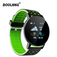 Load image into Gallery viewer, DOOLNNG 119Plus 2019 Bluetooth Smart Watch Men Blood Pressure Smartwatch Women Watch Sport Tracker WhatsApp For Android Ios