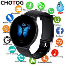 Load image into Gallery viewer, Smart Watch Men 1.3'' Screen Fitness Tracker Ip67 Waterproof Blood Pressure Heart Rate Monitor Smartwatch Woman For Android IOS