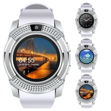 Load image into Gallery viewer, New men\'s and women\'s fashion sports smart watch with music player mobile phone watch with slot SIM card GPS