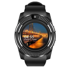 Load image into Gallery viewer, New Circular Smartwatch Touch Screen Wrist Watch with Camera/SIM Card Slot Waterproof Smart Watch Bluetooth SmartWatch Bluetooth