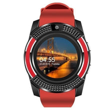 Load image into Gallery viewer, New Circular Smartwatch Touch Screen Wrist Watch with Camera/SIM Card Slot Waterproof Smart Watch Bluetooth SmartWatch Bluetooth