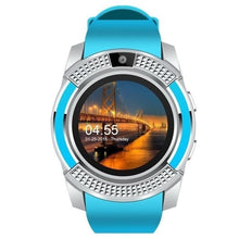 Load image into Gallery viewer, New Circular Smartwatch Touch Screen Wrist Watch with Camera/SIM Card Slot Waterproof Smart Watch Bluetooth SmartWatch Bluetooth