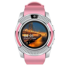 Load image into Gallery viewer, New Circular Smartwatch Touch Screen Wrist Watch with Camera/SIM Card Slot Waterproof Smart Watch Bluetooth SmartWatch Bluetooth