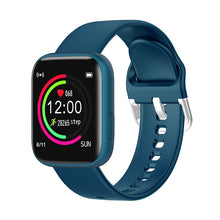 Load image into Gallery viewer, Bakeey P4 1.4inch Big Full Touch Screen 24h Heart Rate Blood Pressure O2 Monitor Weather Push Remind Music bluetooth Smart Watch