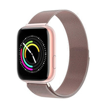 Load image into Gallery viewer, Bakeey P4 1.4inch Big Full Touch Screen 24h Heart Rate Blood Pressure O2 Monitor Weather Push Remind Music bluetooth Smart Watch