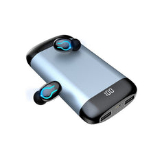 Load image into Gallery viewer, T66 Wireless V5.0 Bluetooth Earphone HD Stereo Headphones Sports Waterproof Earbuds 6000mAh Battery Charge Case Headset With Mic