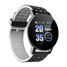 Load image into Gallery viewer, 119 Plus Smart Bracelet Heart Rate Smart Watch Man Wristband Sports Watches Band Waterproof Smartwatch Android With Alarm Clock