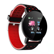 Load image into Gallery viewer, 119 Plus Smart Bracelet Heart Rate Smart Watch Man Wristband Sports Watches Band Waterproof Smartwatch Android With Alarm Clock
