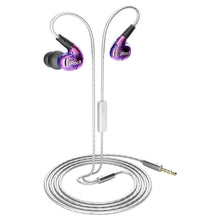 Load image into Gallery viewer, Quad Driver Noise Cancelling Headphones Wire  Headset Hifi Headphones With Microphone Detachable Cable