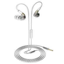 Load image into Gallery viewer, Quad Driver Noise Cancelling Headphones Wire  Headset Hifi Headphones With Microphone Detachable Cable