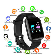 Load image into Gallery viewer, D13 Smart Watch 116 Plus Smart Bracelet Fitness Tracker Blood Pressure Fitness Band Sports Smart Wristband Heart Rate Smartwatch
