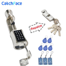 Load image into Gallery viewer, Smart Cylinder Lock  European Style Electronic Door Lock  Digital Keypad Code RFID Card Keyless Lock  For Home  Apartment
