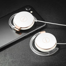 Load image into Gallery viewer, RUKZ L1 Stereo Ear Hook Sport Earphones for Smart Phone with Microphone Headset HiFi Running Headphones Volume Control Earpiece