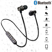 Load image into Gallery viewer, Magnetic Wireless Bluetooth Earphone Stereo Sports Waterproof Earbuds Wireless in-ear Headset with Mic For IPhone 7 Samsung